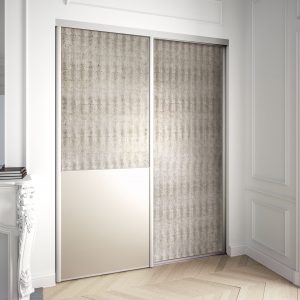 Porte de placard Platine coulissante