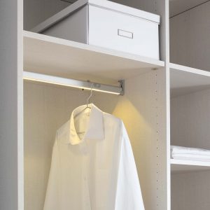 Barre penderie éclairante à leds
