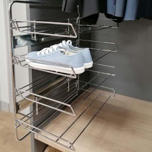 Porte chaussures coulissant