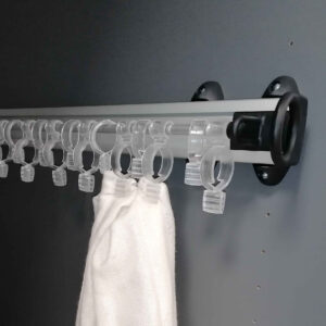 Porte-foulards coulissant