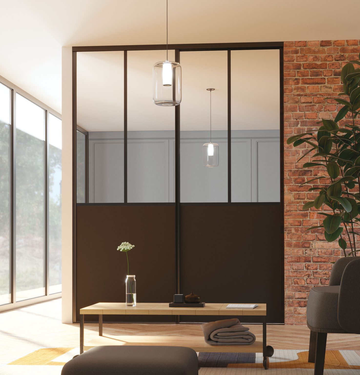 Porte Placard Atelier Miroir