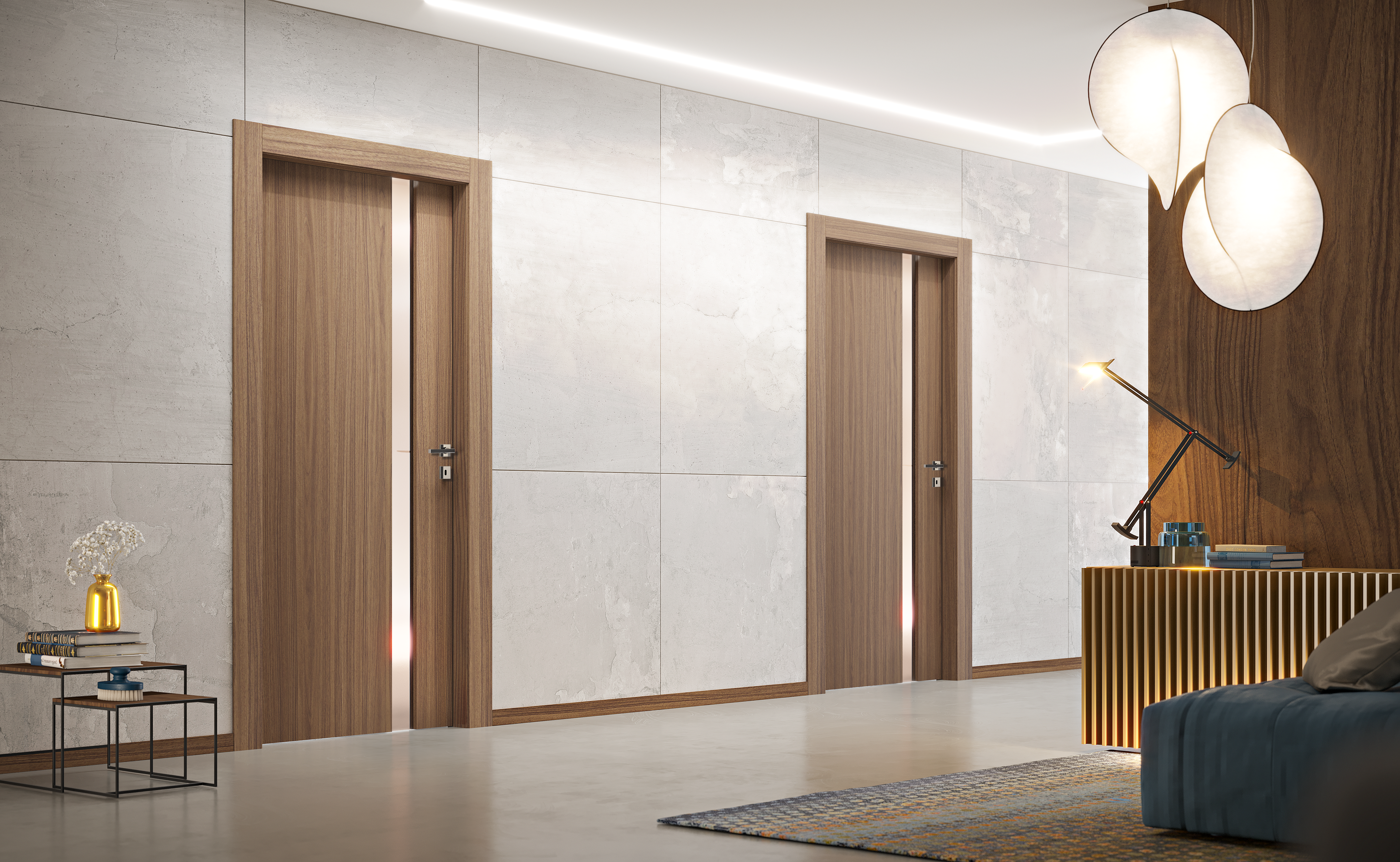 Bloc-portes, décor caracalla scuro