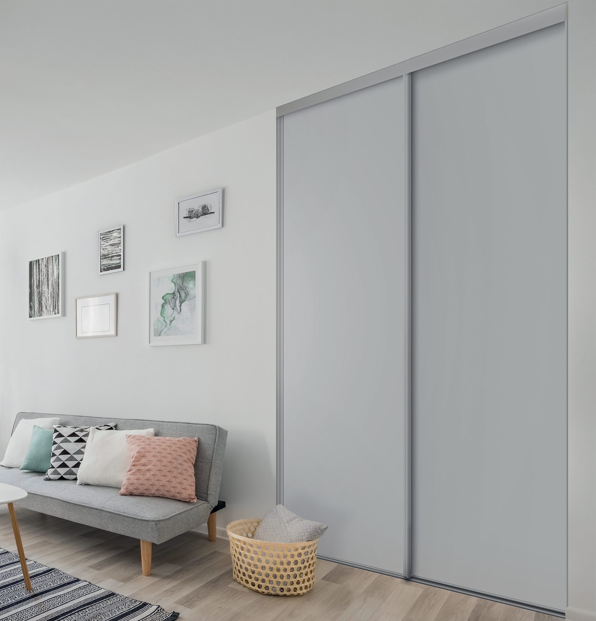 Porte de placard Opale coulissante